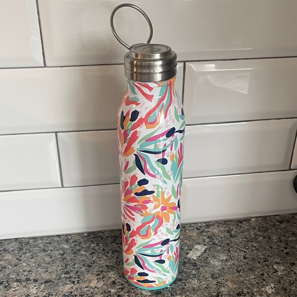 Vibrant Floral Stainless Steel Water Bottle - Picture 1 of 1